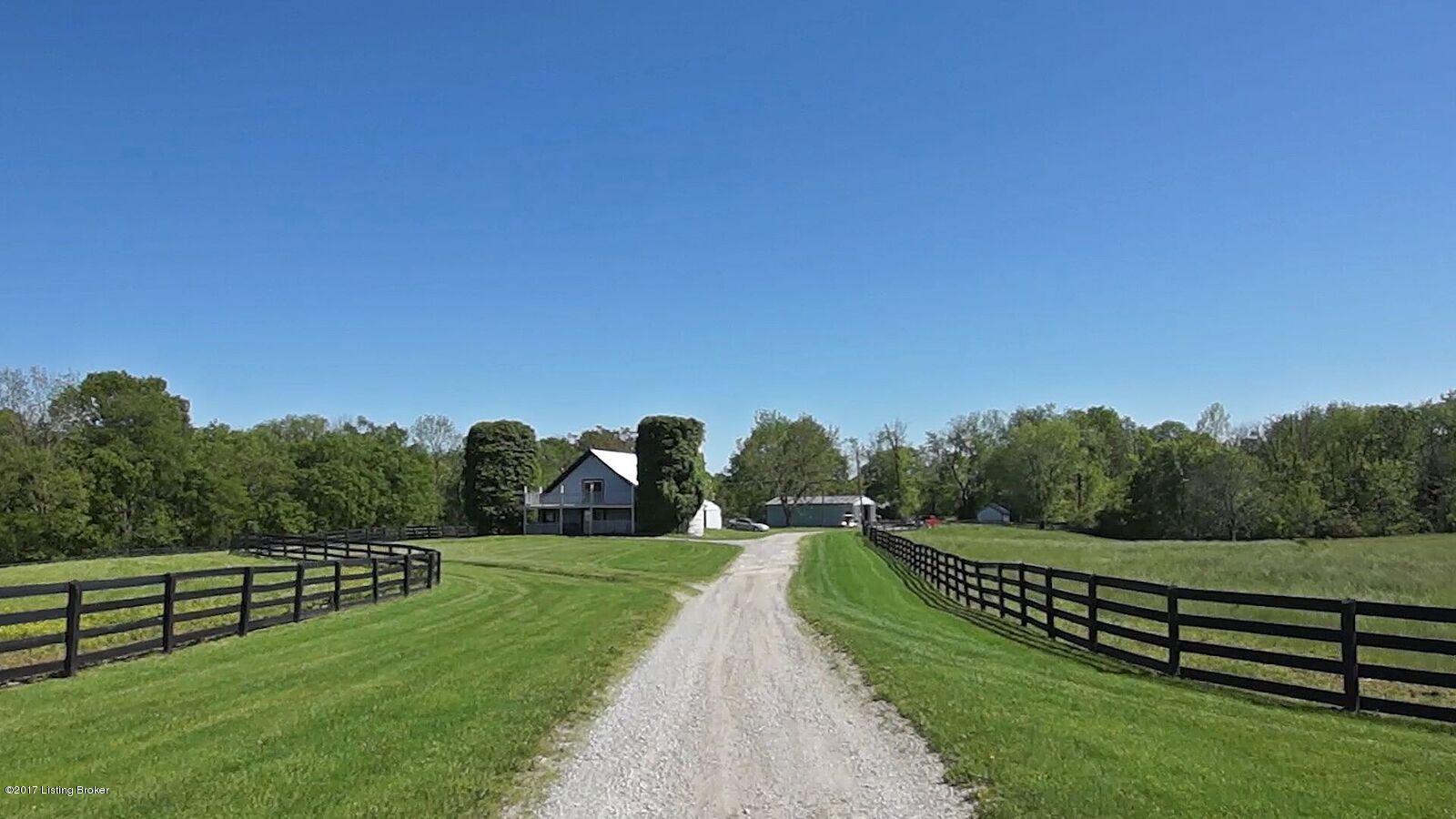 998 Webb Town Road Pendleton, KY 40055 - Photo 14 of 19 Driveway leading to Home or Managers Residence.