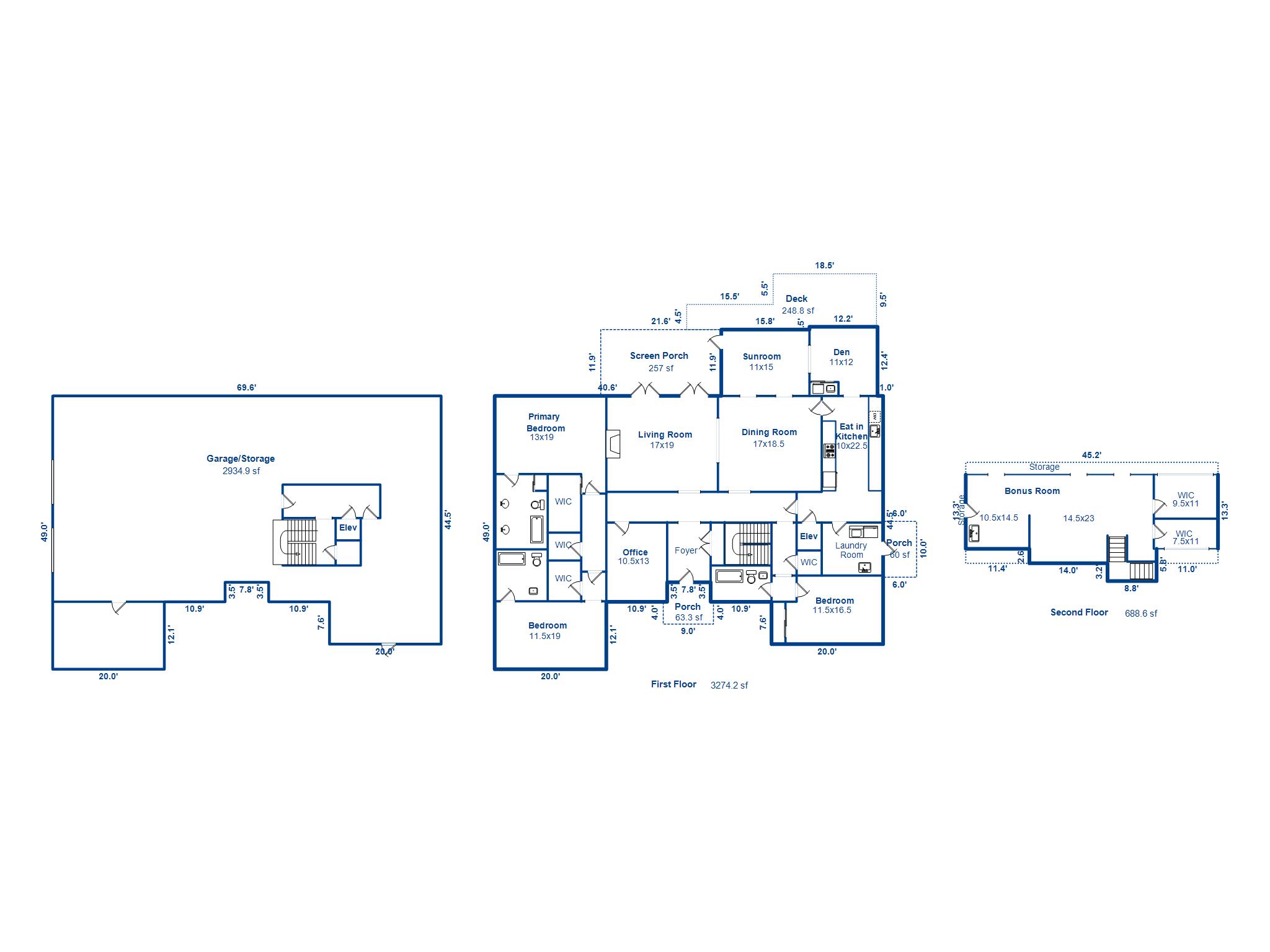 1115 West Oceanview Road Charleston, SC 29412 - Photo 62 of 62 Floor Plan