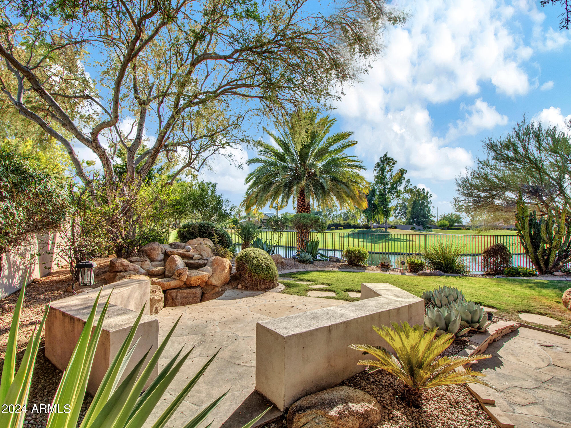 7375 East Gainey Ranch Road, Unit 2 Scottsdale, AZ 85258 - Photo 17 of 79 Backyard views
