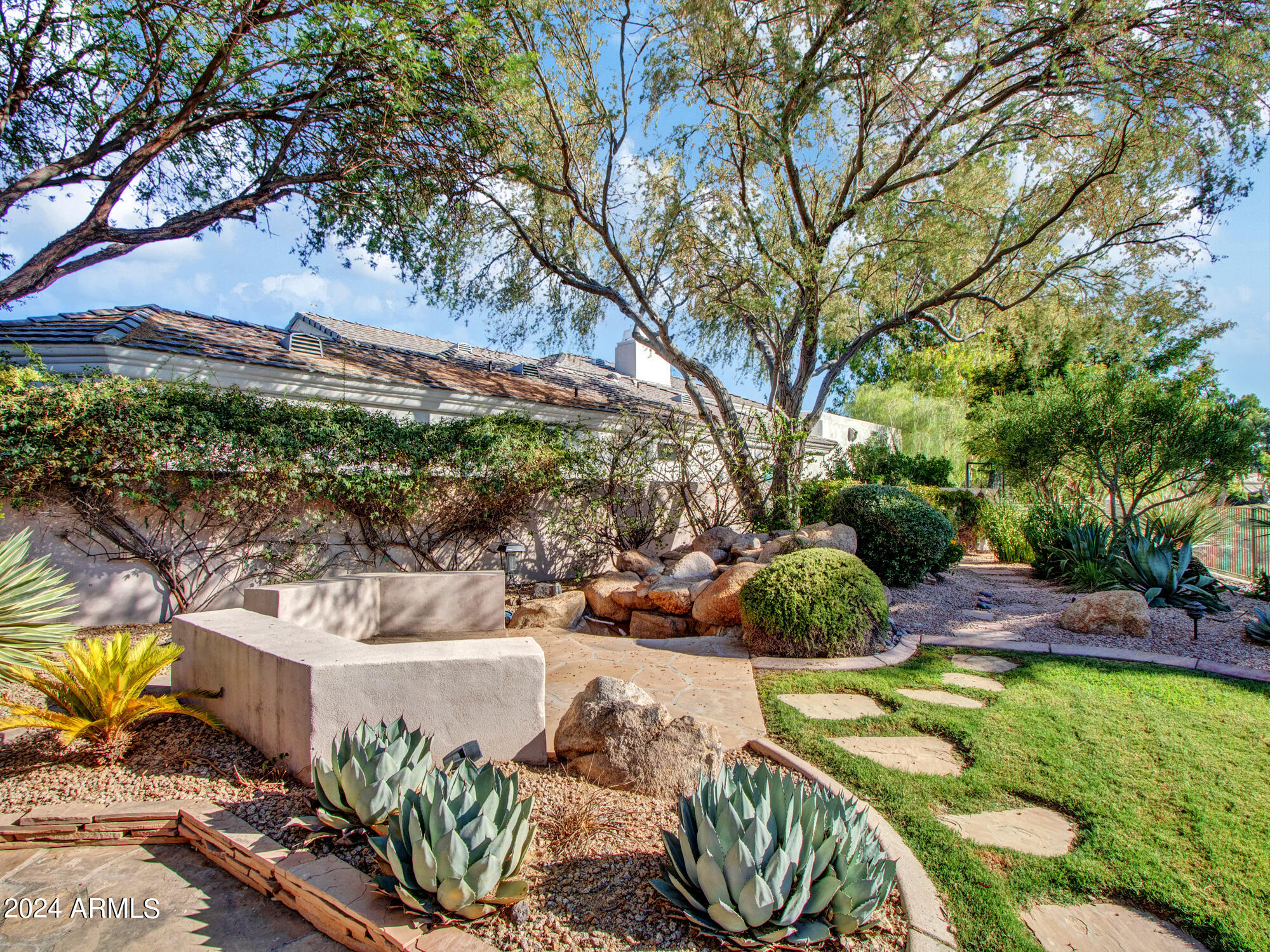 7375 East Gainey Ranch Road, Unit 2 Scottsdale, AZ 85258 - Photo 24 of 79 Backyard views