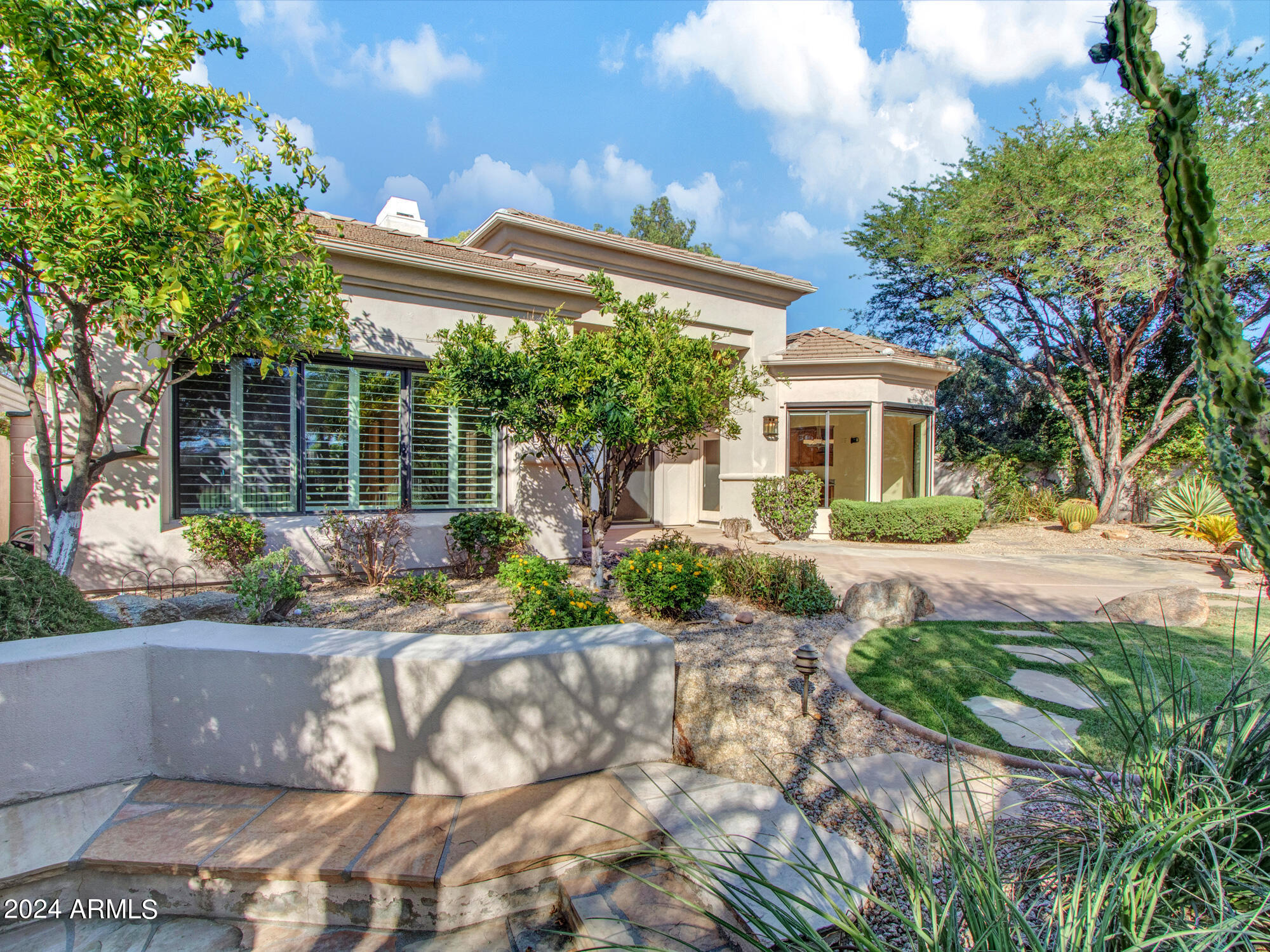 7375 East Gainey Ranch Road, Unit 2 Scottsdale, AZ 85258 - Photo 29 of 79 Backyard views