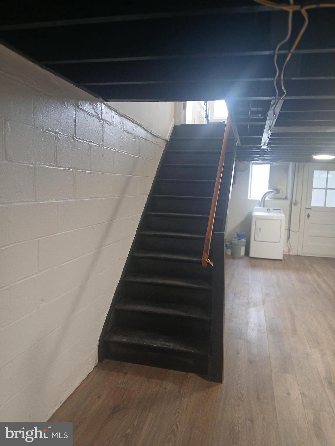 2908 Mallview Road Baltimore, MD 21230 - Photo 11 of 17 Basement stairs to first floor