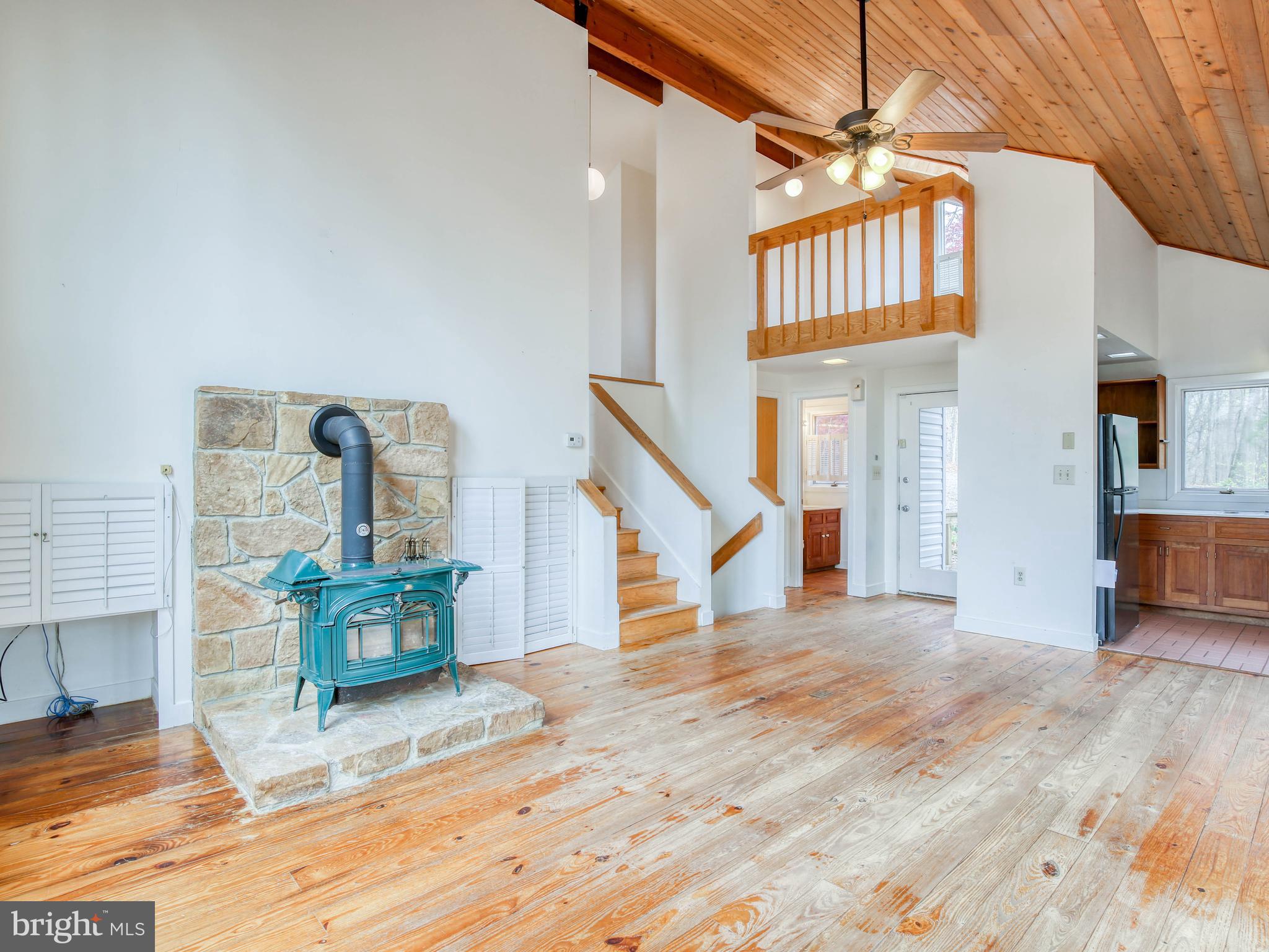 183 John Brown Farm Road Harpers Ferry, WV 25425 - Photo 5 of 41 Wood-burning stove in family room