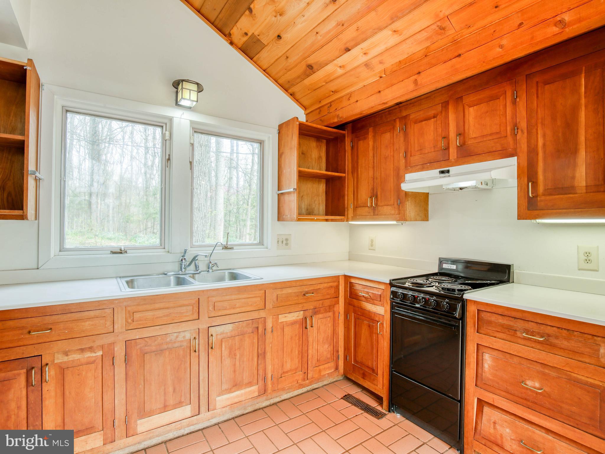 183 John Brown Farm Road Harpers Ferry, WV 25425 - Photo 7 of 41 Kitchen with gorgeous vaulted ceiling