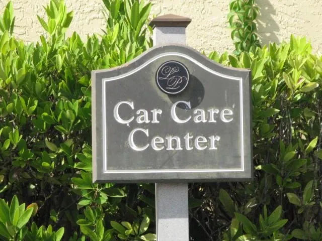 a close up of a sign board