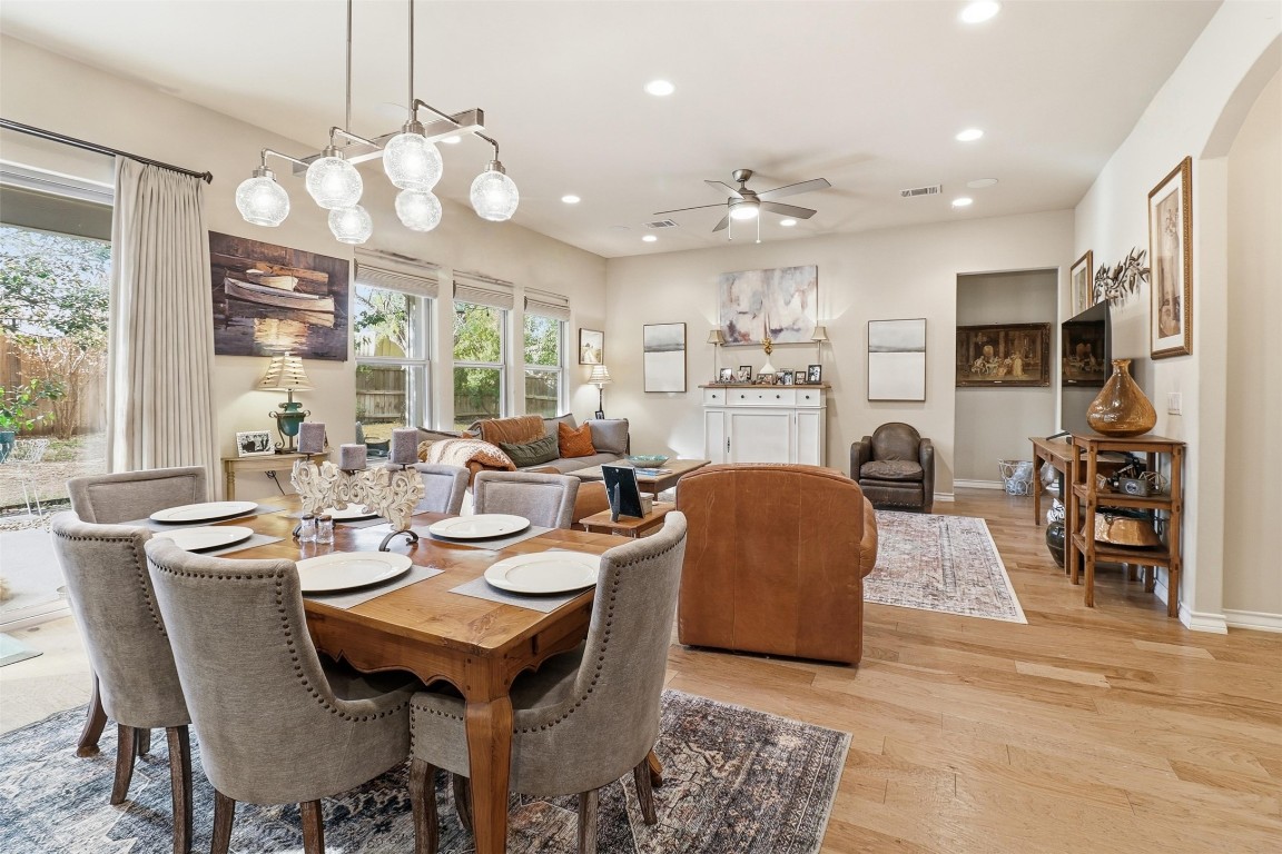 103 Kings Way Horseshoe Bay, TX 78657 - Photo 8 of 20 a large kitchen with a table and chairs