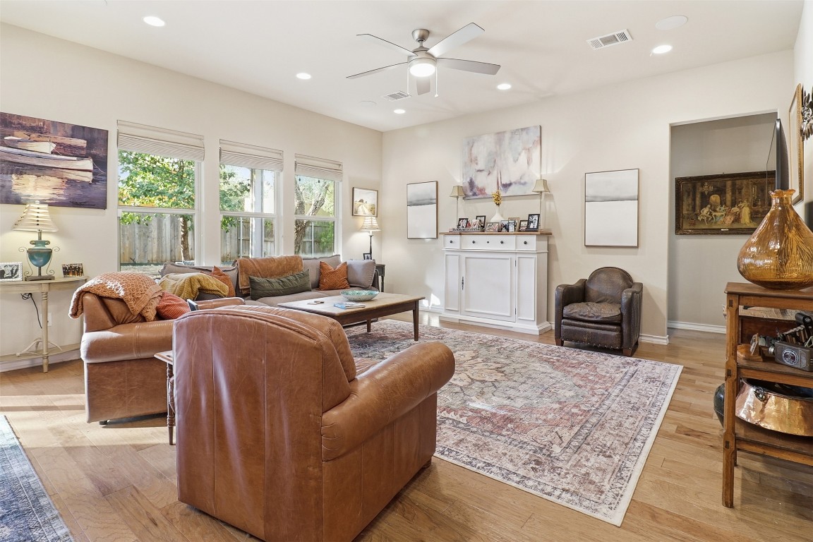 103 Kings Way Horseshoe Bay, TX 78657 - Photo 9 of 20 a living room with furniture and a large window