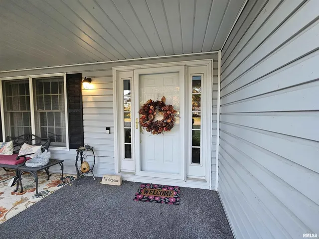 a view of an outdoor space with porch