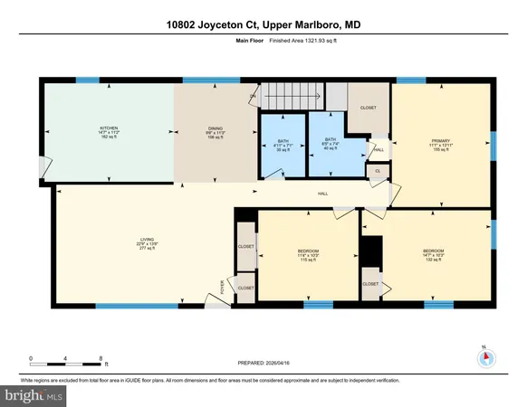 $430,000 | 10802 Joyceton Court, Upper Marlboro, MD 20774