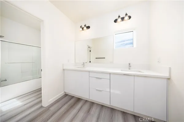 a view of a room with empty racks