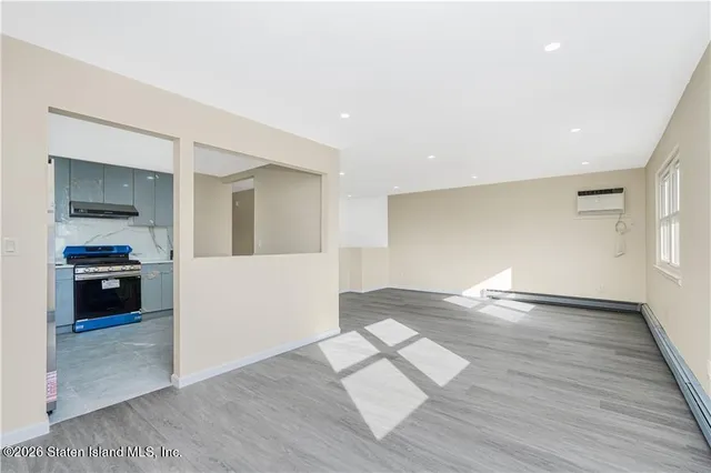 a view of kitchen and utility room