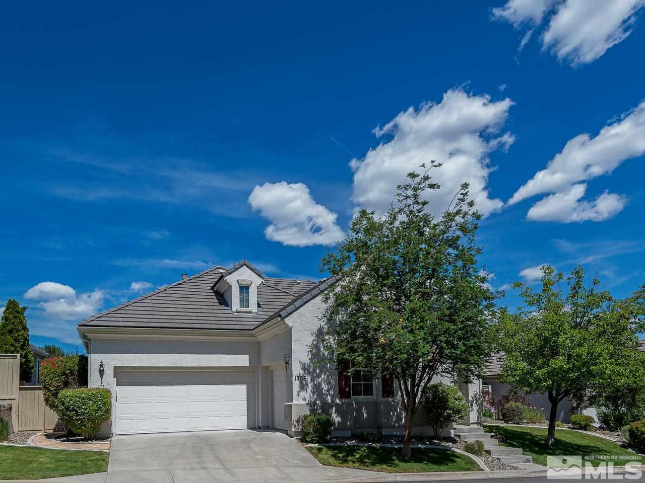 1755 Caughlin Creek Road Reno, NV 89519 - Photo 2 of 25 a front view of a house with plants