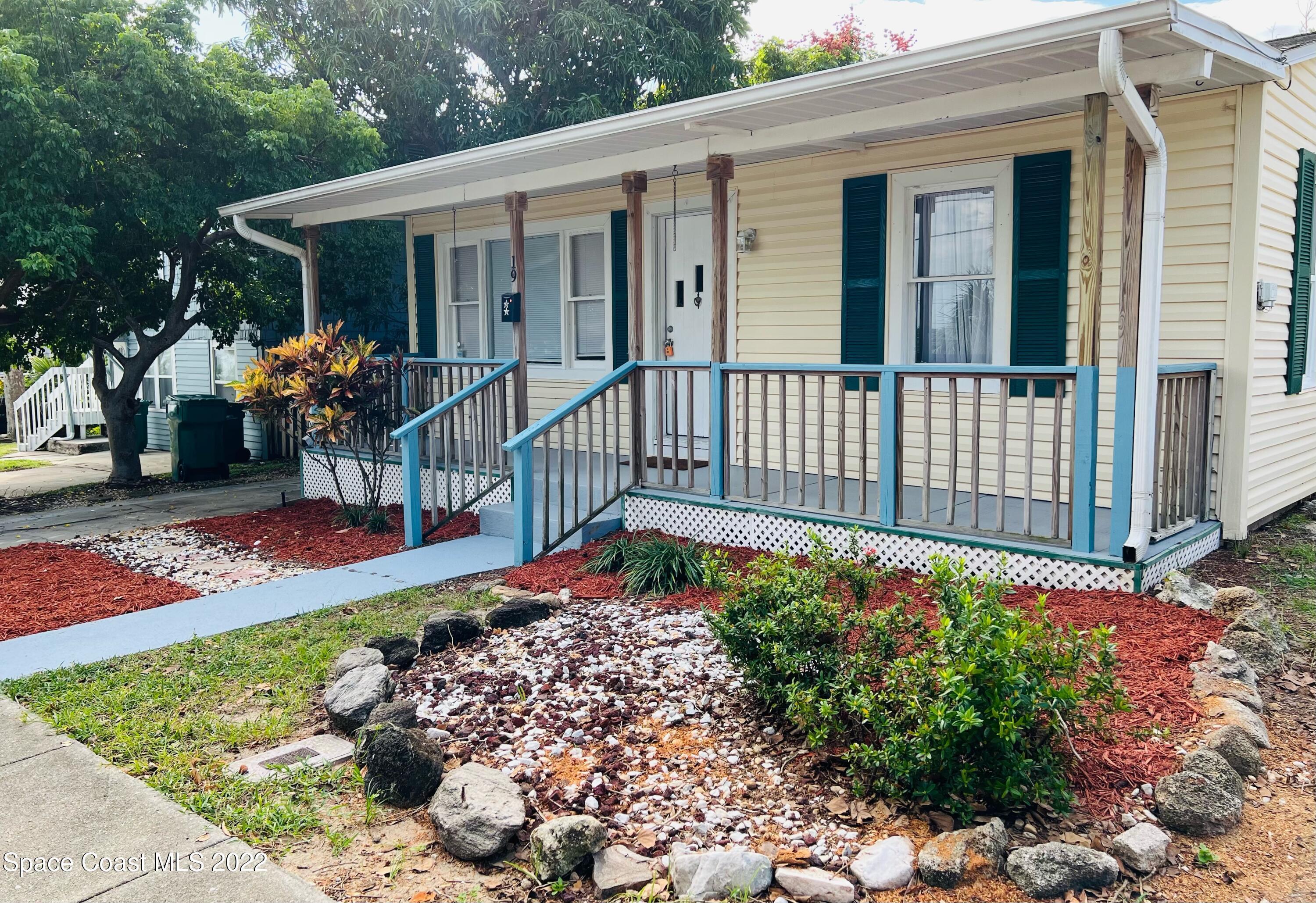 19 Highland Street Cocoa, FL 32922 - Photo 1 of 9 a front view of a house having patio