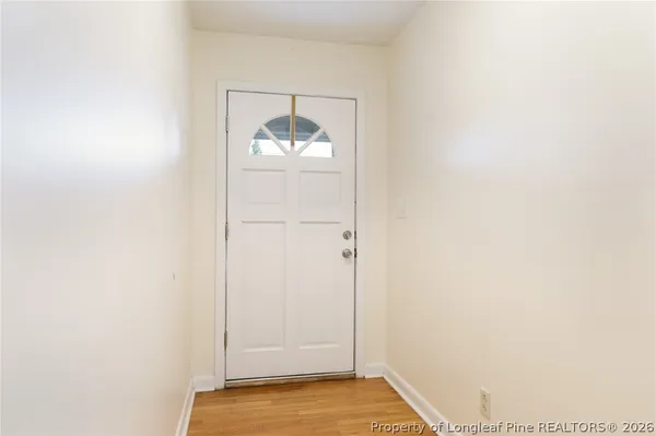 a view of room with window