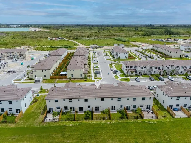 a view of a city with an ocean