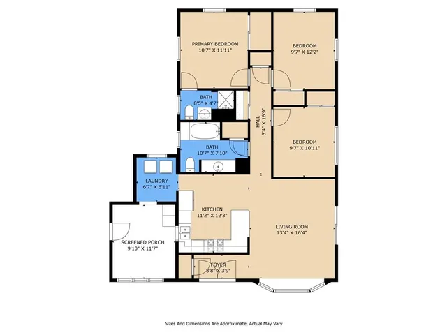 $1,980 | 3513 Lake Villa Drive, Metairie, LA 70002