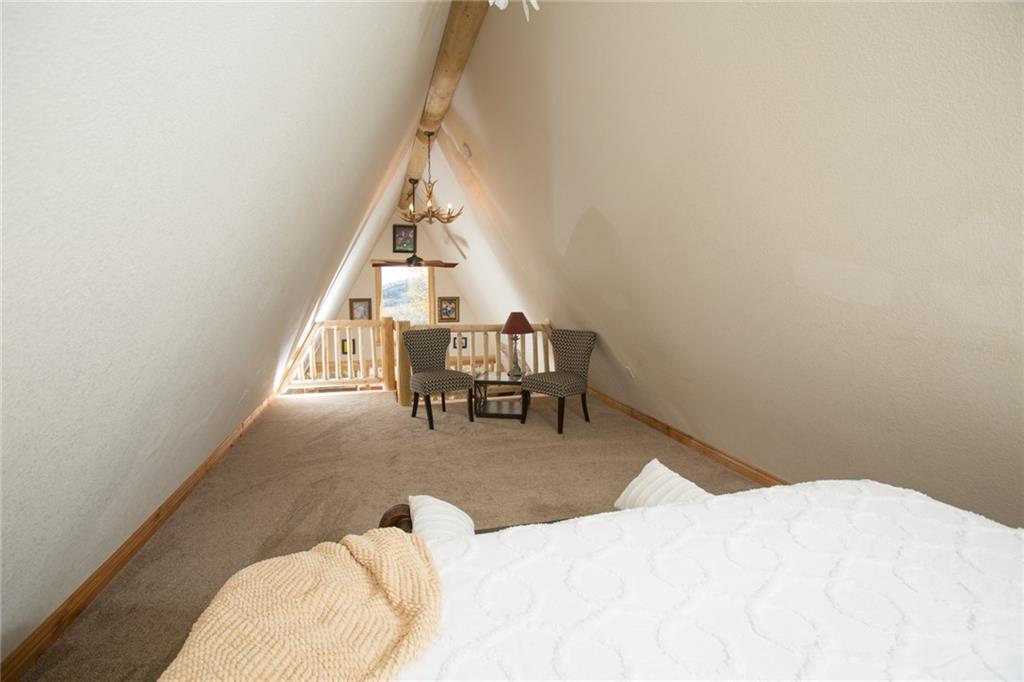 377 Sheep Ridge Road Fairplay, CO 80440 - Photo 9 of 35 a bed room with a bed