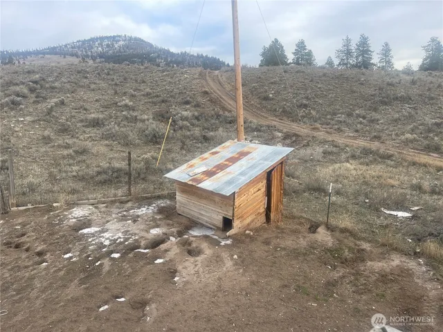 a view of a house with a patio