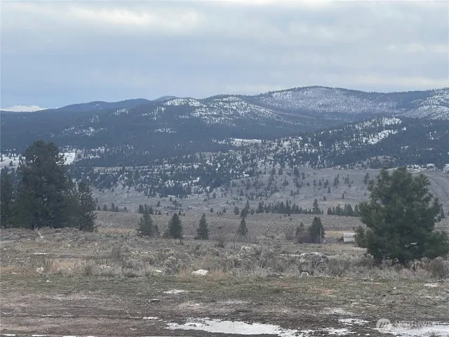 a view of city and mountain