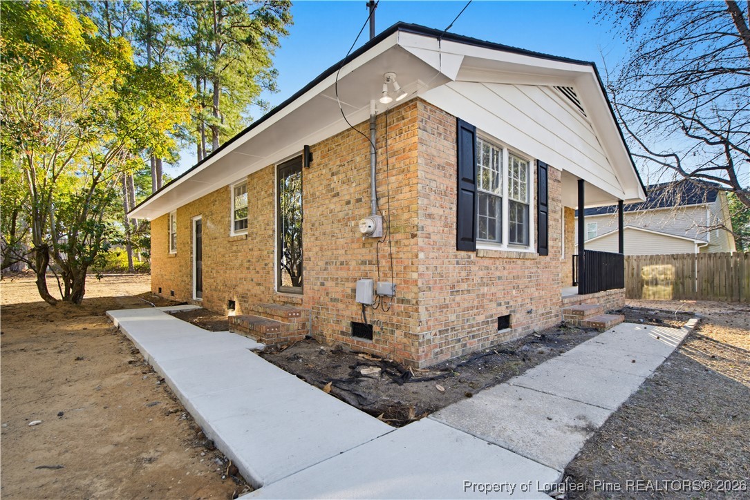 425 Ralph Street Fayetteville, NC 28301 - Photo 30 of 36 a front view of a house with a yard