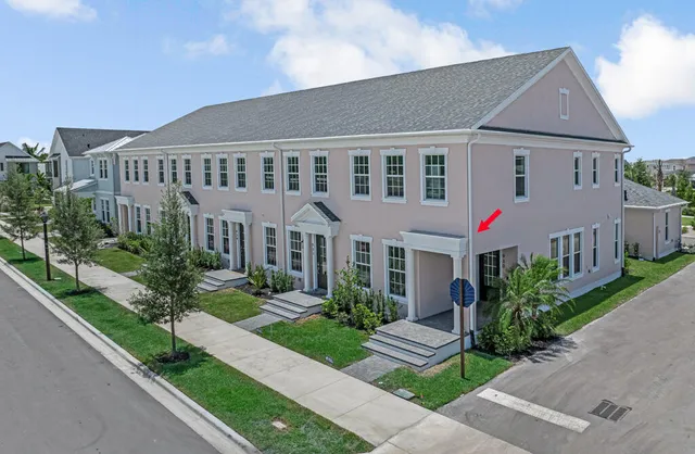 a view of yard with swimming pool and outdoor seating