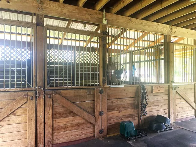 a view of room with windows