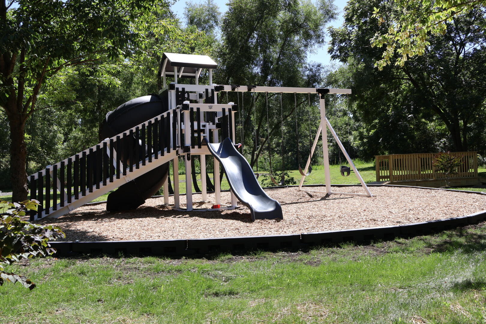 742 Druim Trail Crown Point, IN 46307 - Photo 8 of 9 a view of a park with slide