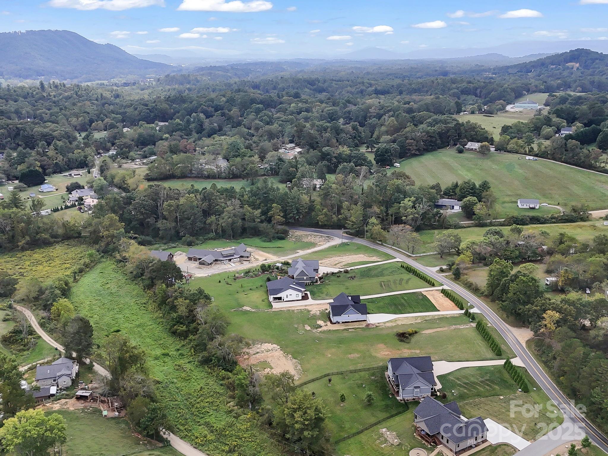 128 Gravely Branch Road Fletcher, NC 28732 - Photo 39 of 48 an aerial view of a house