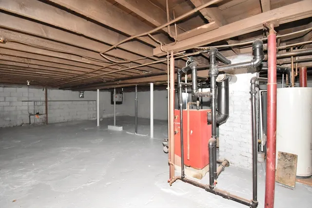 a view of storage and utility room