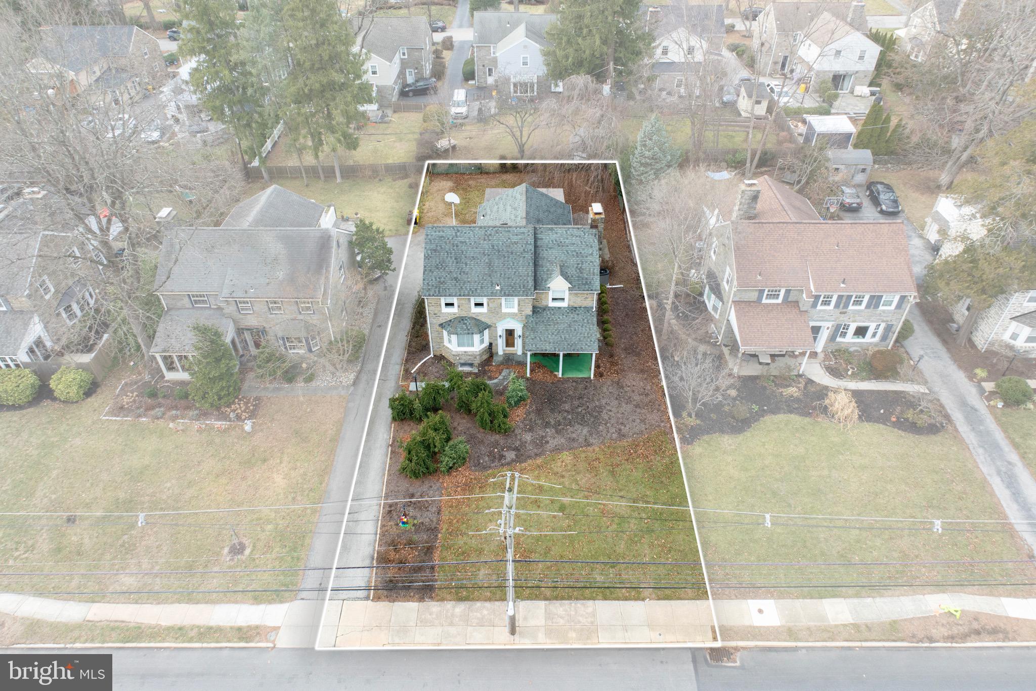 710 Argyle Road Wynnewood, PA 19096 - Photo 29 of 29 Aerial
