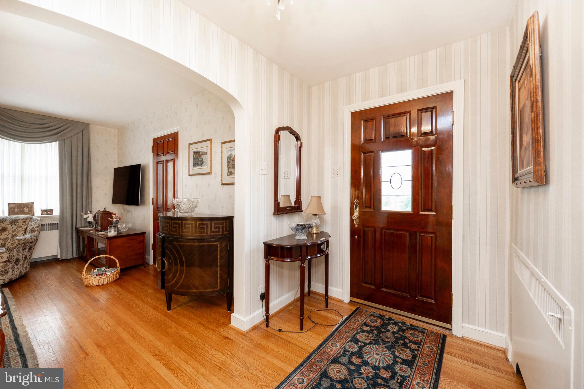 710 Argyle Road Wynnewood, PA 19096 - Photo 3 of 29 View of Front Door and Living Room