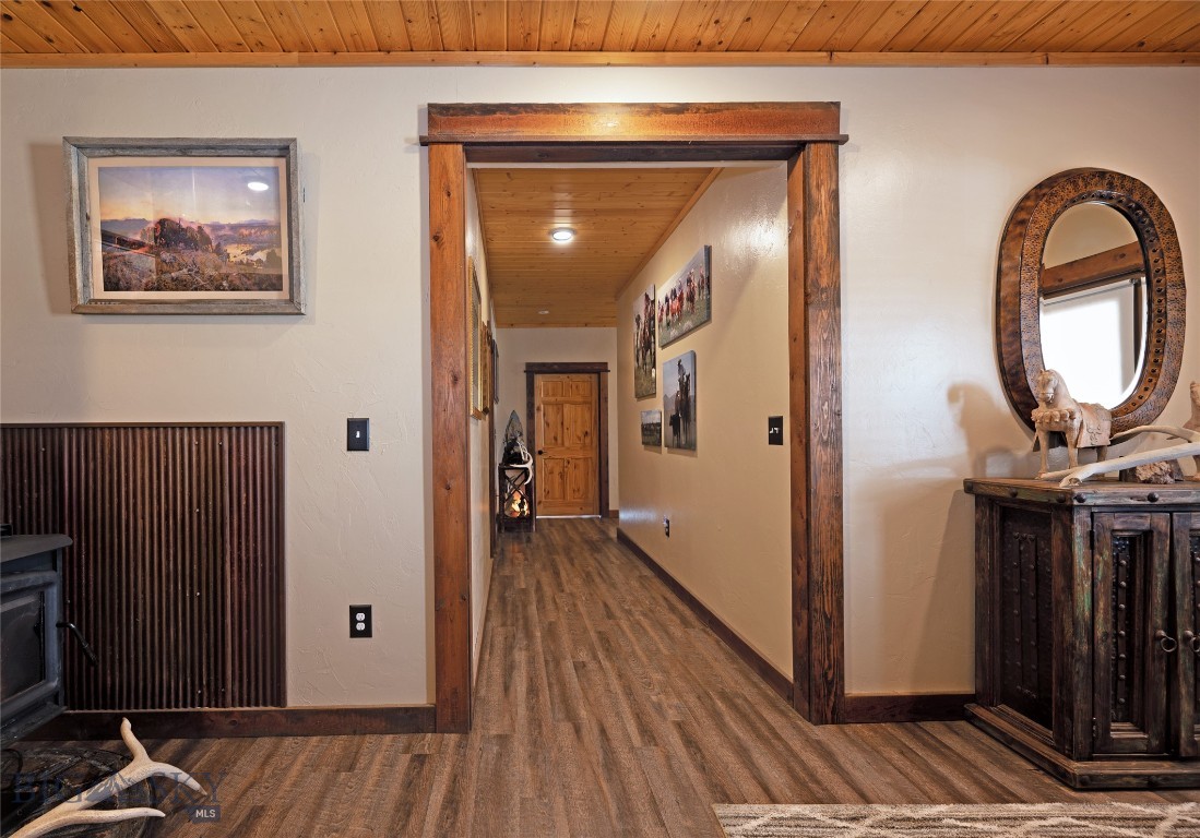 981 Bon Accord Road Dillon, MT 59725 - Photo 31 of 55 Mudroom to Hallway
