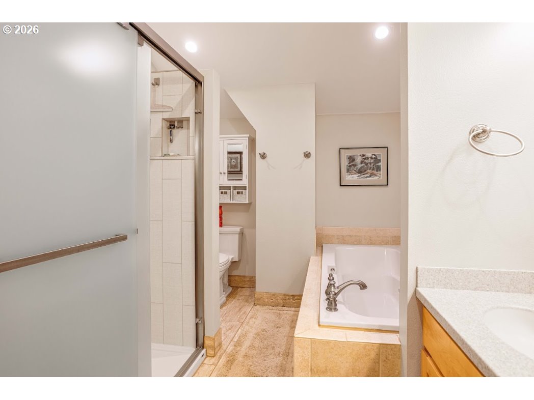 787 South Sunset Lane Ridgefield, WA 98642 - Photo 29 of 43 a bathroom with a sink and a mirror