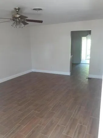 wooden floor in a empty room
