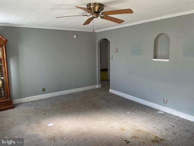 1306 West Orvilla Road Hatfield, PA 19440 - Photo 5 of 14 an empty room with windows and fan