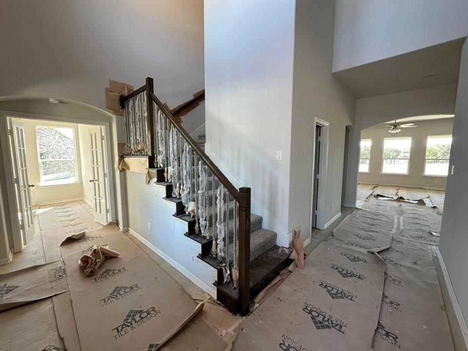 1100 Trinity Drive Springtown, TX 76082 - Photo 4 of 15 a view of entryway and hall with wooden floor