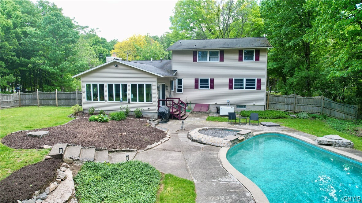 5107 Harris Road Onondaga, NY 13031 - Photo 4 of 40 Back of Home