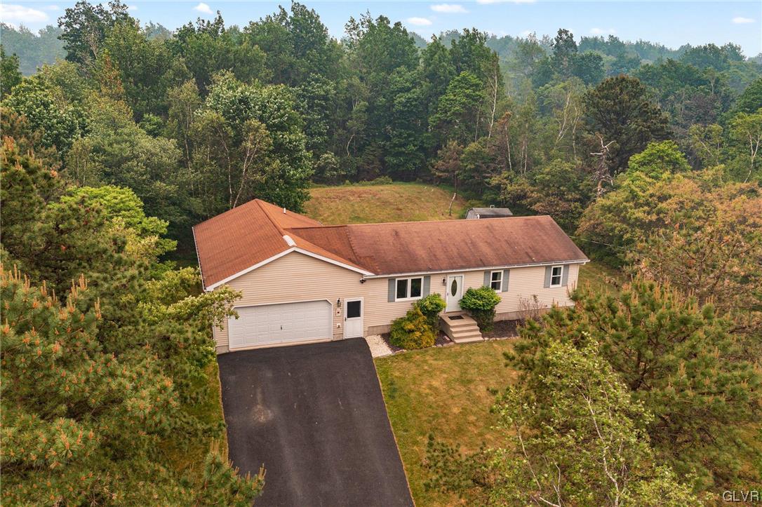 205 Ryan Road Blakeslee, PA 18610 - Photo 2 of 34 a aerial view of a house with a yard