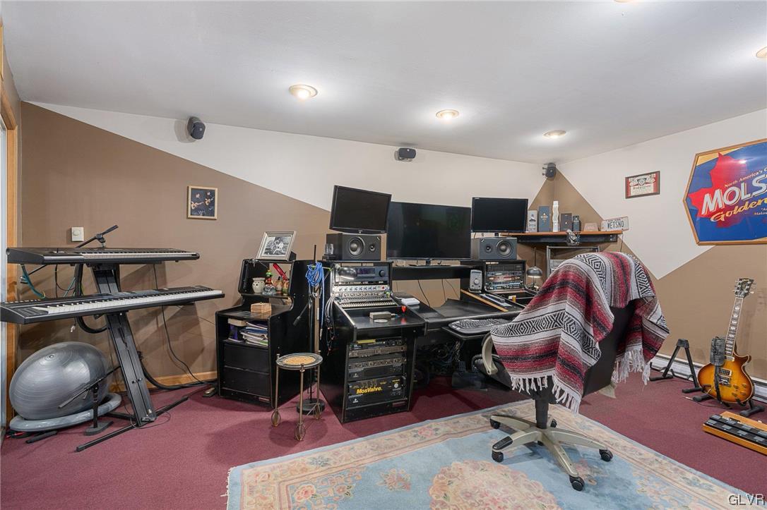 205 Ryan Road Blakeslee, PA 18610 - Photo 23 of 34 a view of a workspace with furniture and a workspace