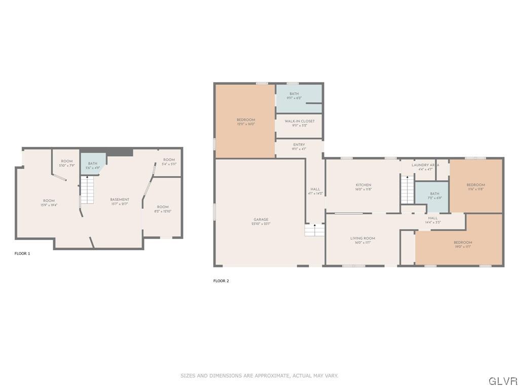 205 Ryan Road Blakeslee, PA 18610 - Photo 34 of 34 a picture of a floor plan