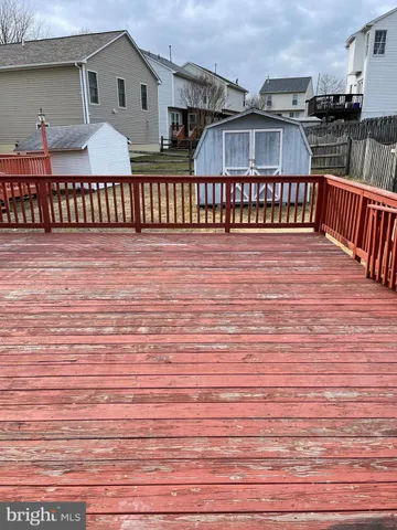 a view of a roof deck