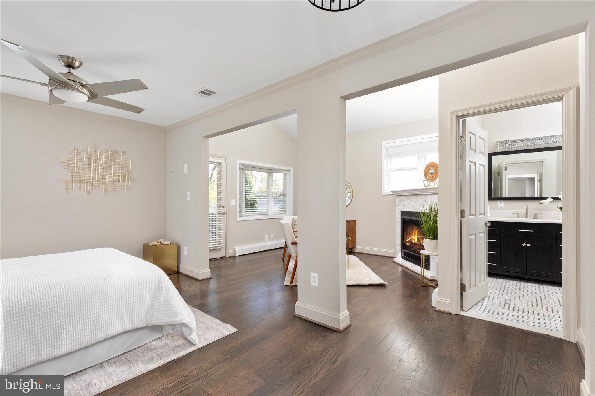1921 Ware Road Falls Church, VA 22043 - Photo 23 of 81 Gorgeous owner's suite w/sitting area