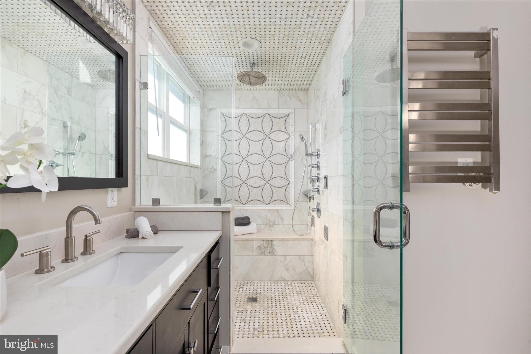 1921 Ware Road Falls Church, VA 22043 - Photo 31 of 81 Spa-like owner's bathroom w/massive shower