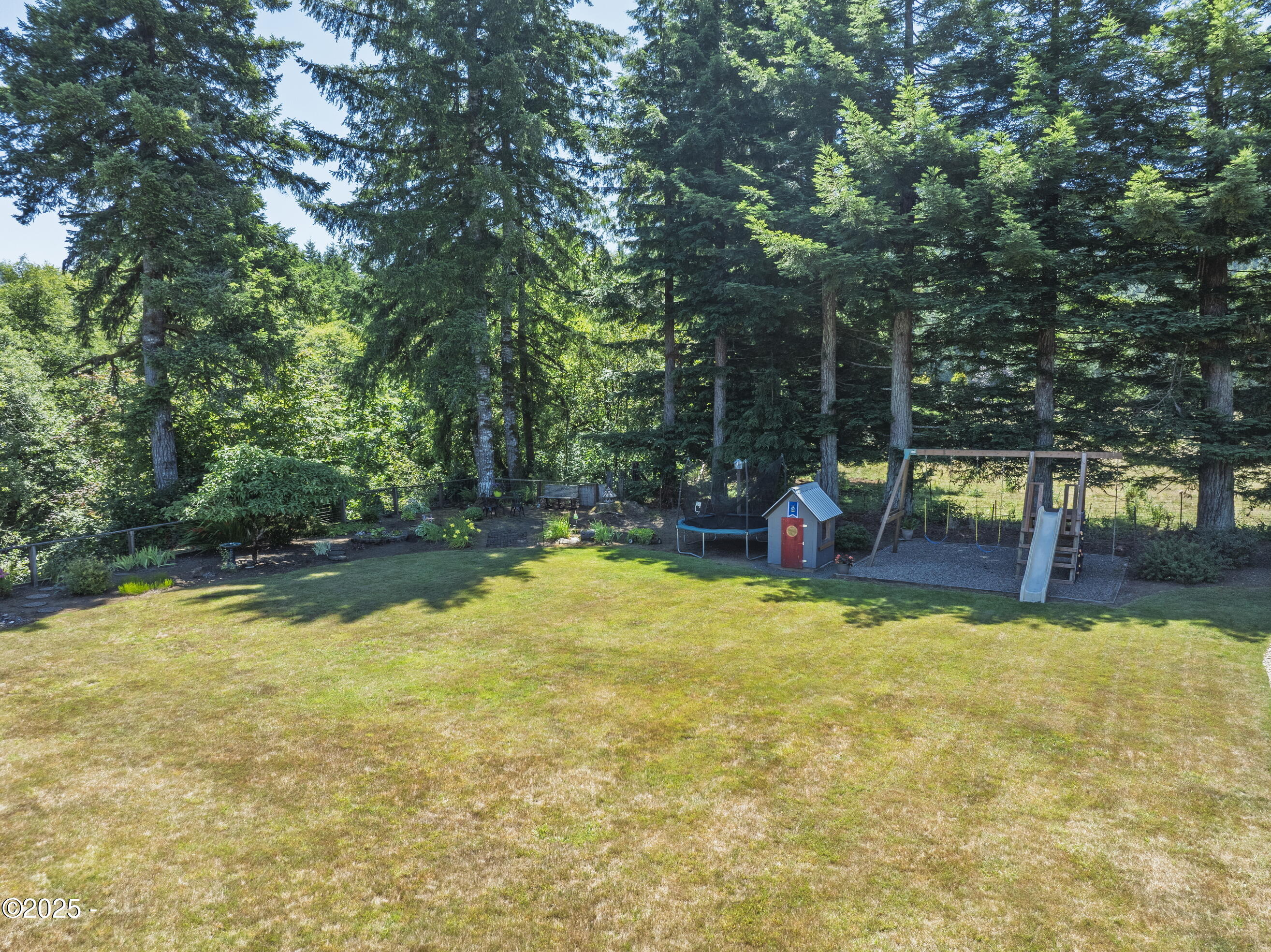 7376 Logsden Road Siletz, OR 97380 - Photo 44 of 56 Yard Overview 2