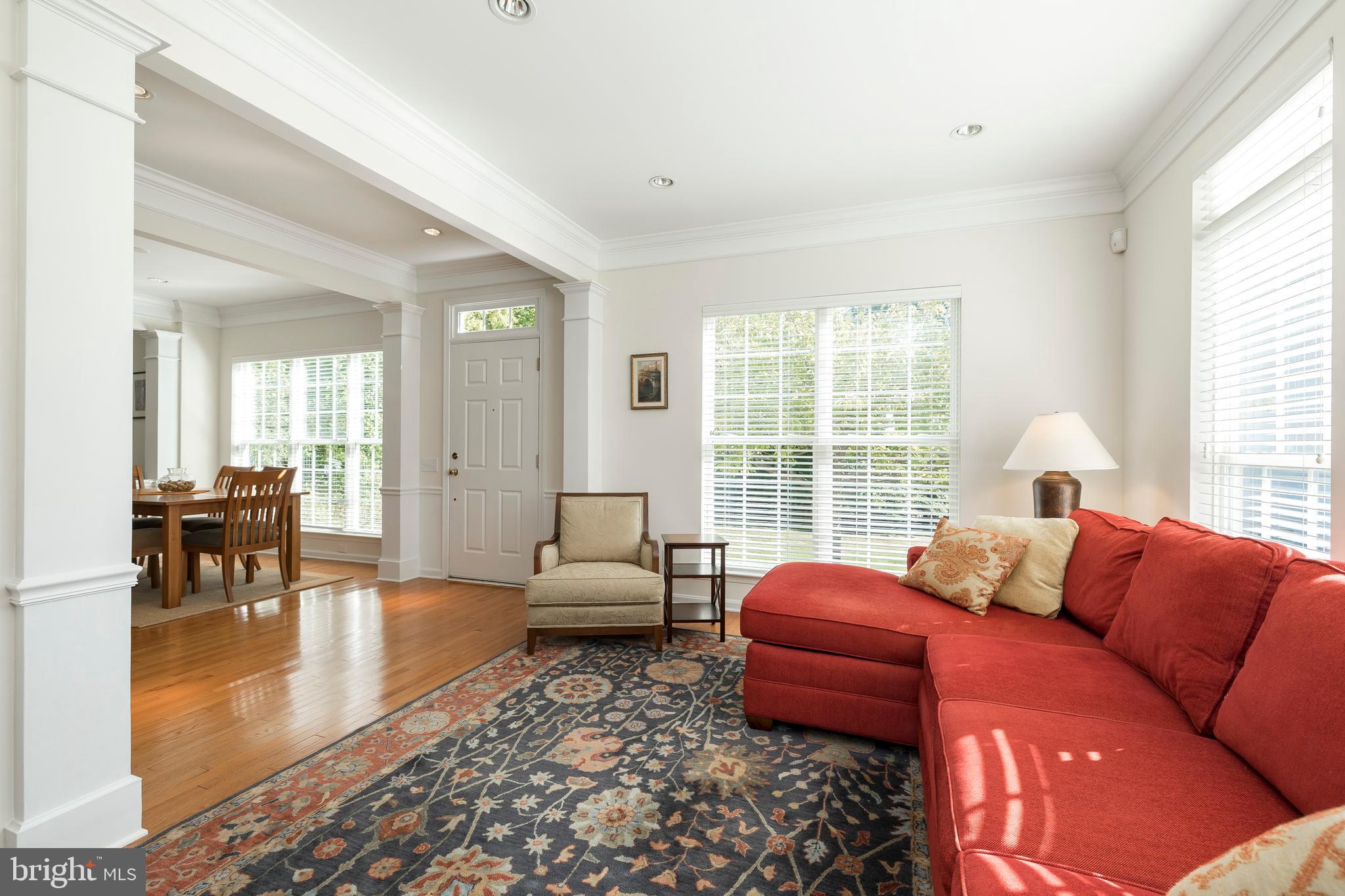 636 Churchill Road Chester Springs, PA 19425 - Photo 4 of 33 Airy Foyer Opens to Exquisite Living & Dining Rms!