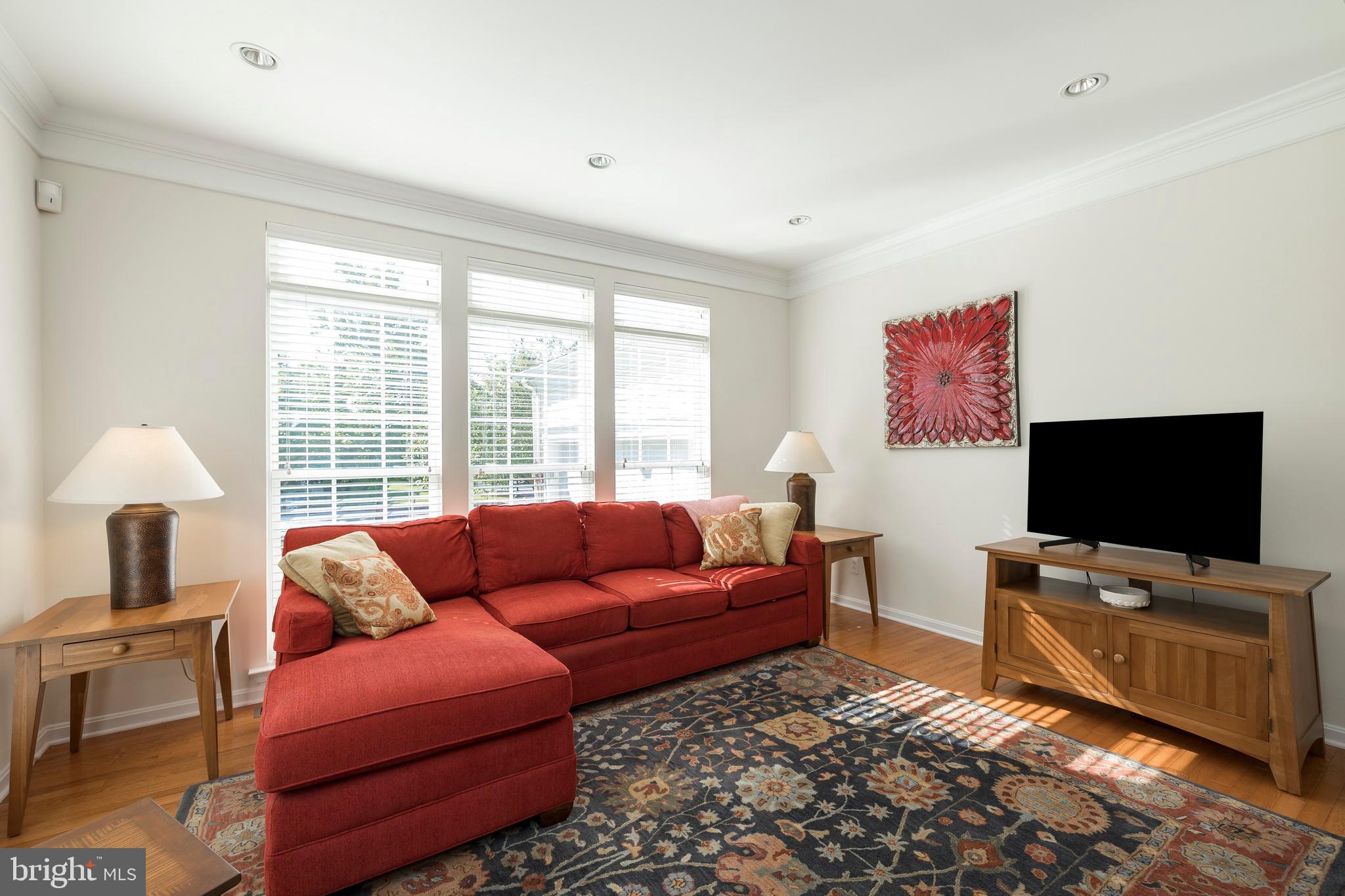 636 Churchill Road Chester Springs, PA 19425 - Photo 5 of 33 Inviting, Light-filled Living Room w/Hardwoods!