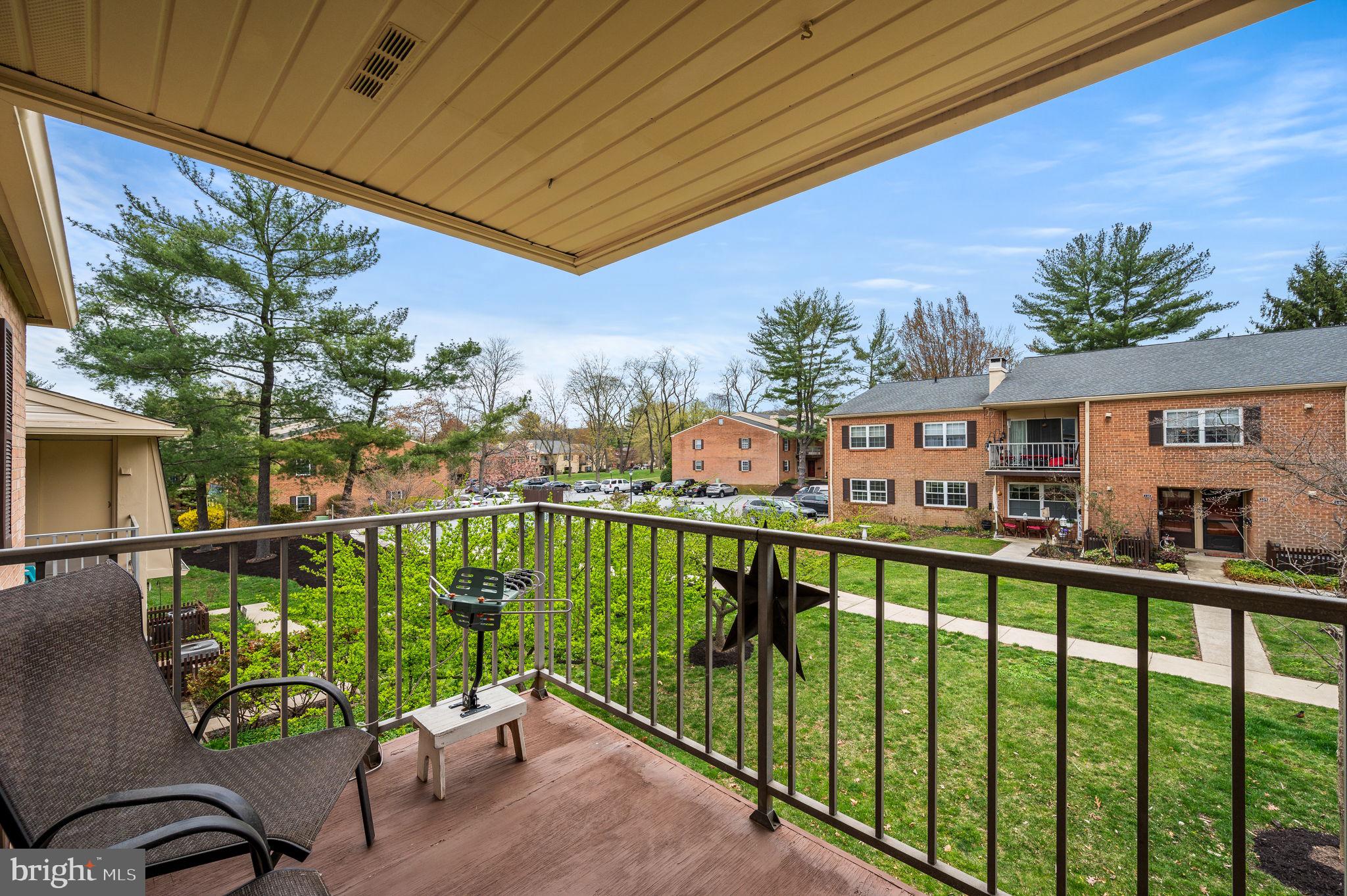307 Old Forge Crossing Devon, PA 19333 - Photo 22 of 29 a view of a balcony with chairs