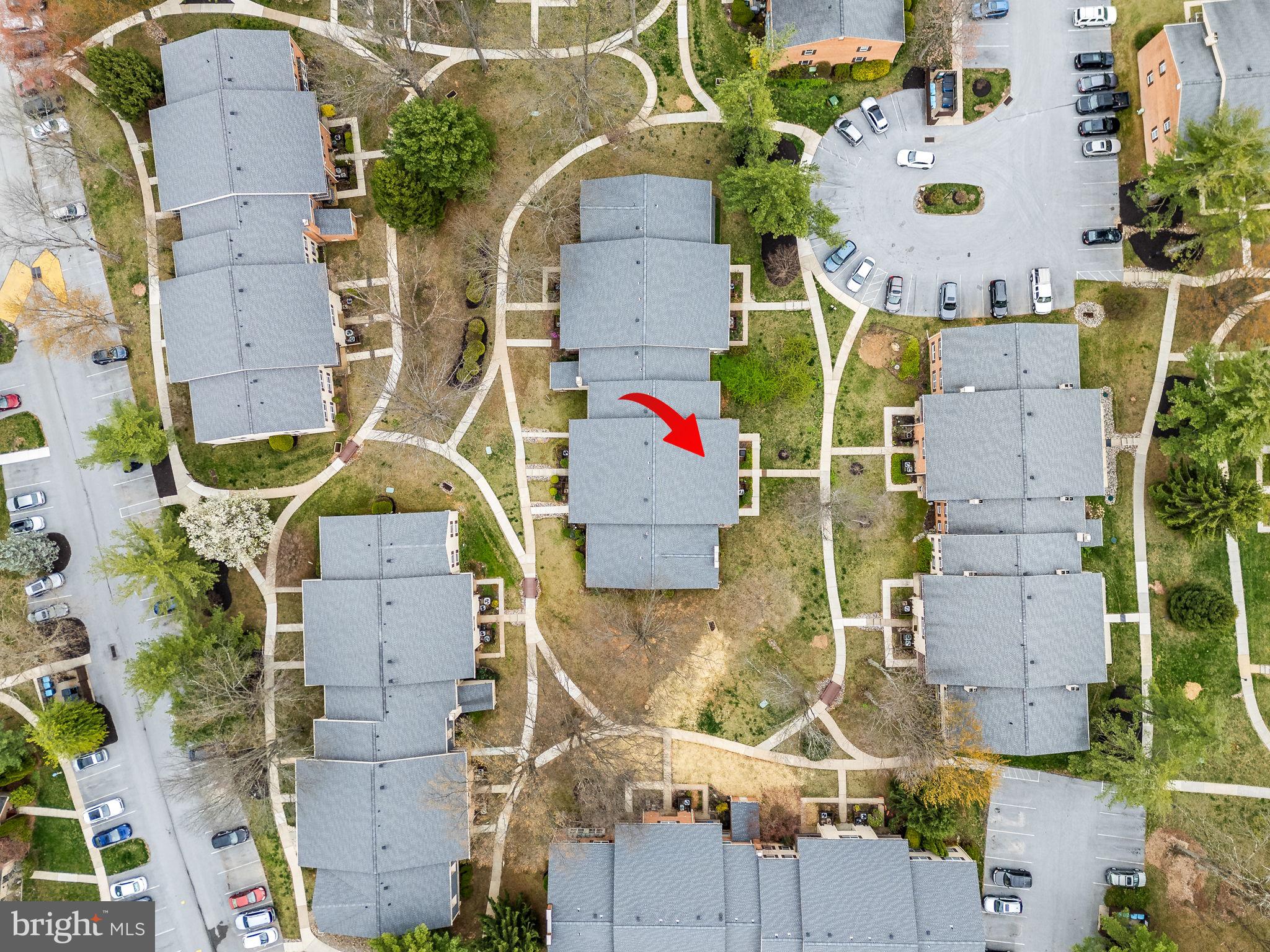 307 Old Forge Crossing Devon, PA 19333 - Photo 25 of 29 an aerial view of residential houses with outdoor space