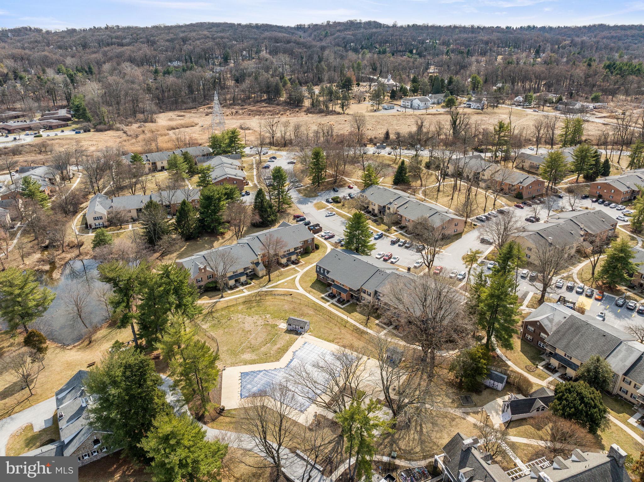 307 Old Forge Crossing Devon, PA 19333 - Photo 28 of 29 an aerial view of residential house with outdoor space