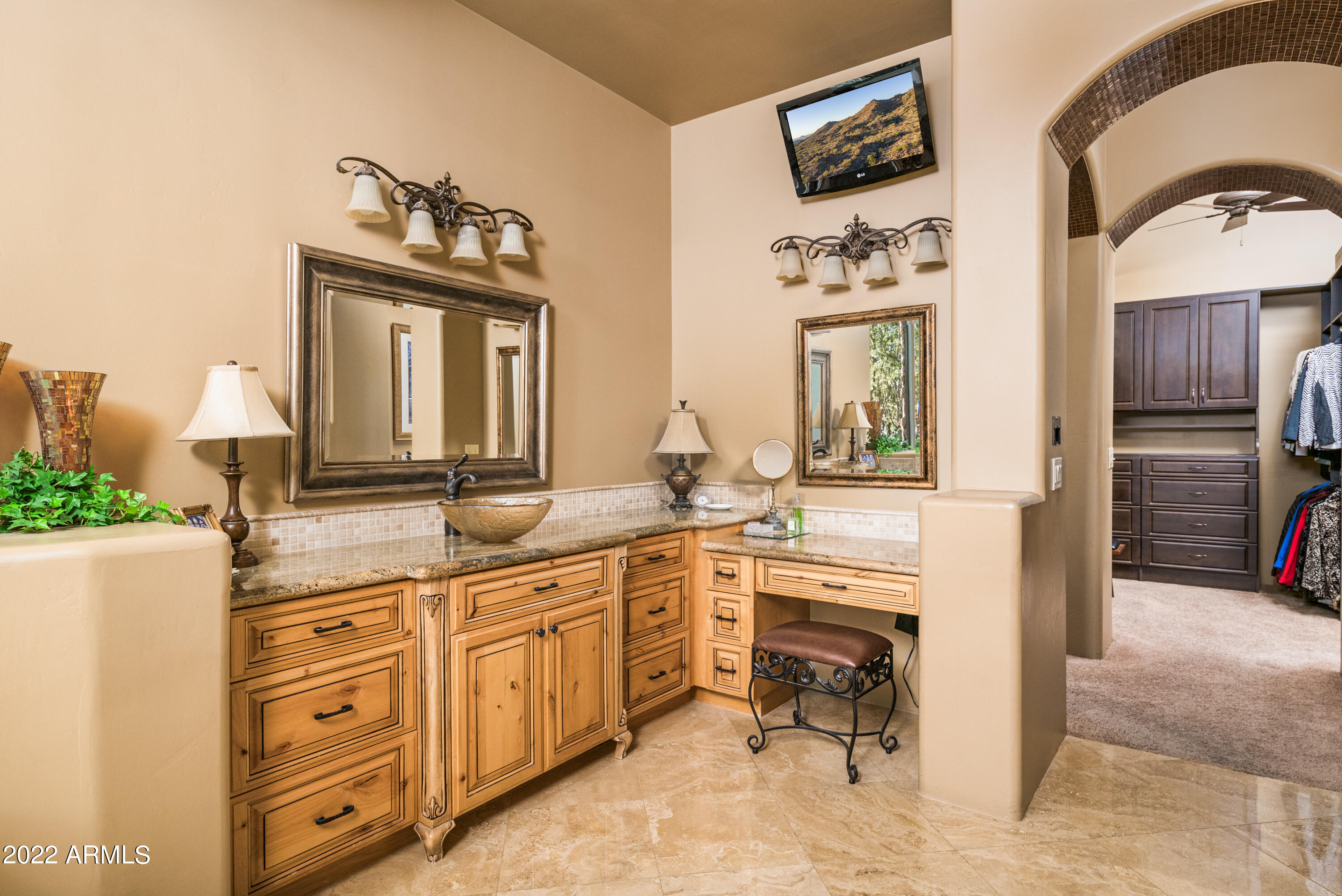 4312 North Pinnacle Ridge Circle Mesa, AZ 85207 - Photo 27 of 49 Expanded Counters and Vanity
